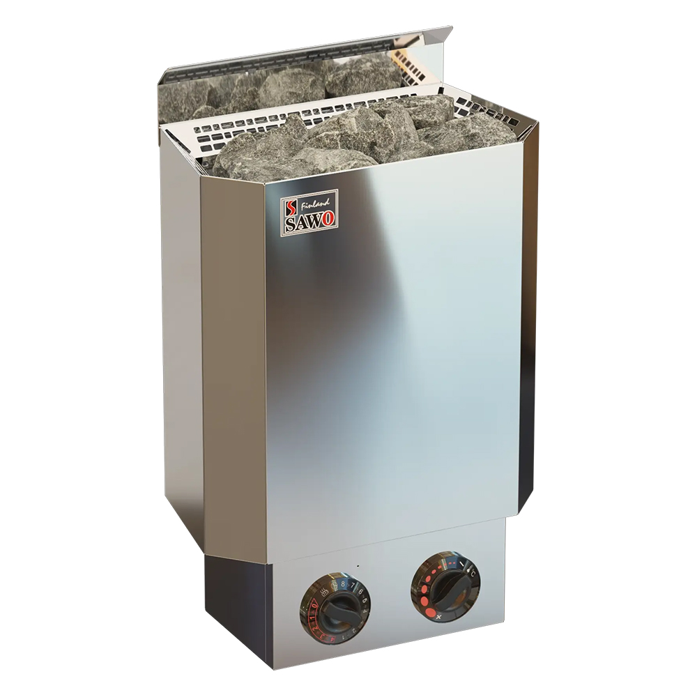   Электрическая печь для сауны Sawo Nordex Mini NRM-30NB-Z(Нержавейка)