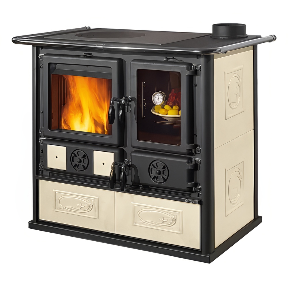   Отопительно-варочная печь La Nordica Rosa Reverse 2.0 Ceramica(Бежевый (Liberty Pann))