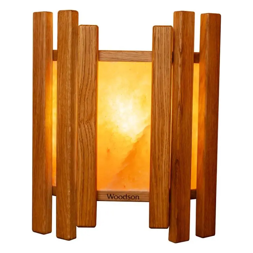   Абажур Woodson Trio с гималайской солью(Ольха)