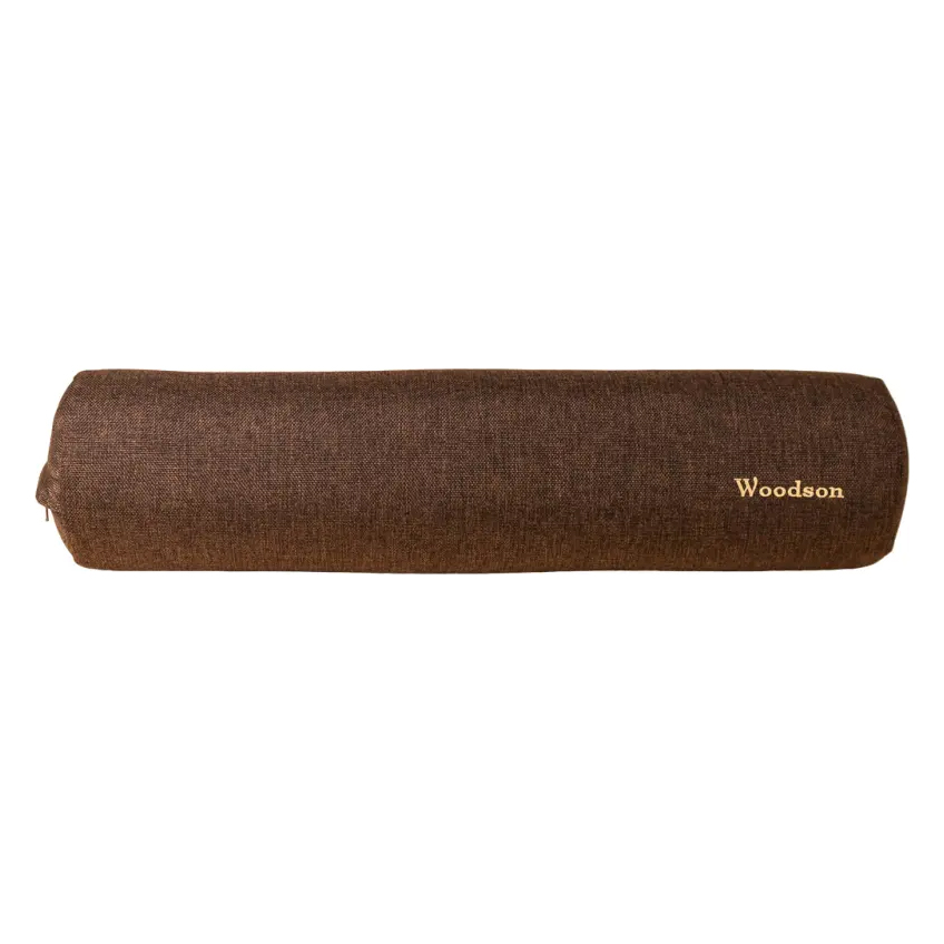   Валик WoodSon для головы и ног(Цвет BROWN, Размер 45х11 см)