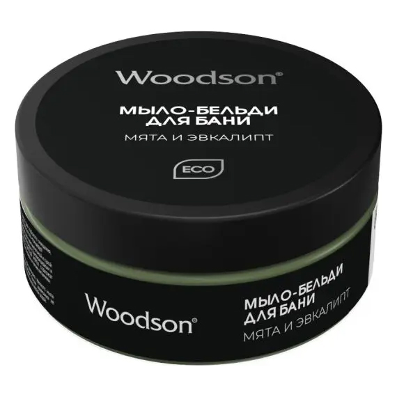   Мыло-бельди для бани и сауны Woodson(Мята и эвкалипт)
