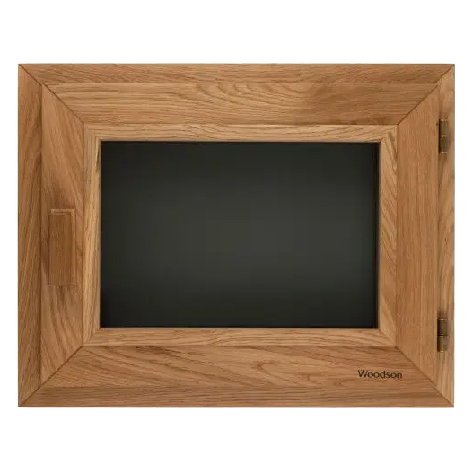   Окно Woodson PRO(Размер 60х50 см, Материал Дуб, Расположение Левое)