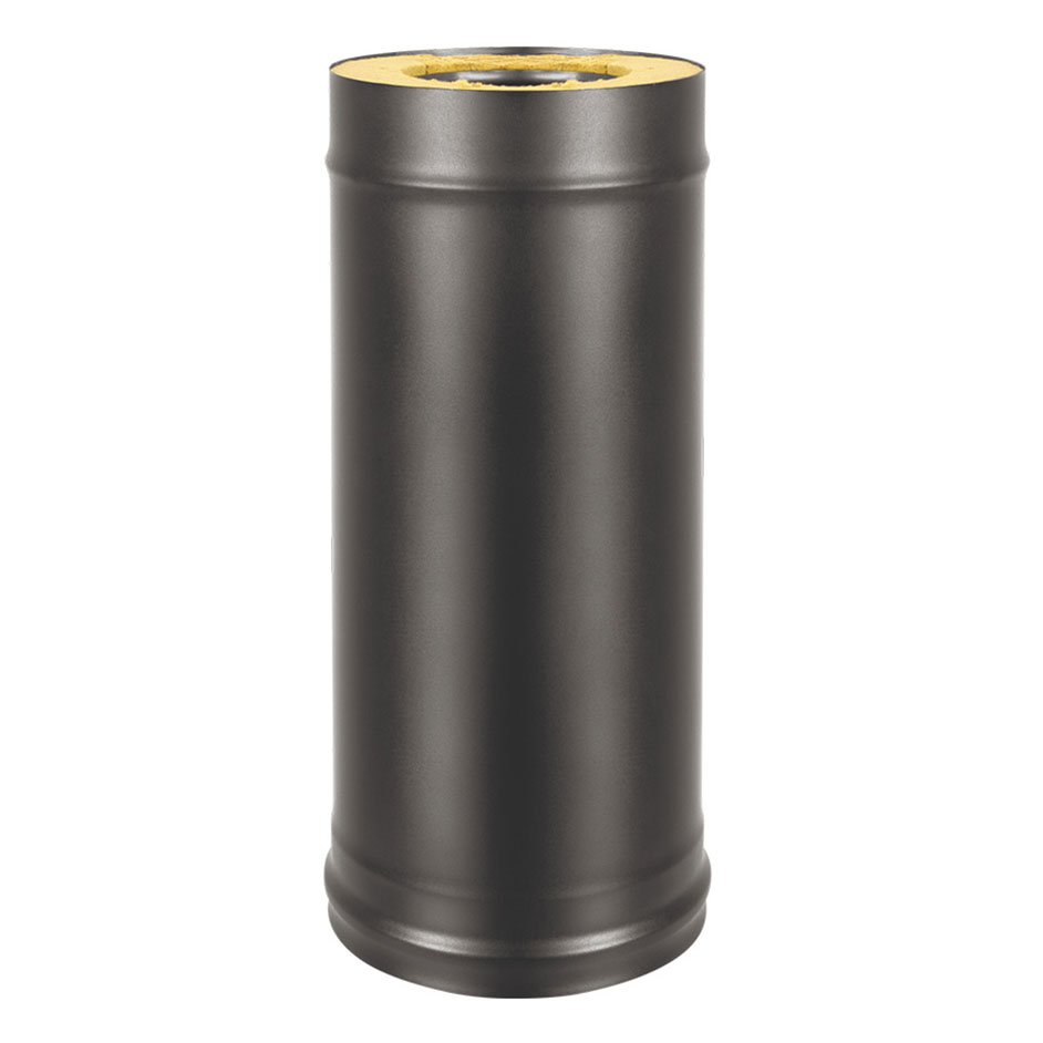 Сэндвич-труба Везувий BLACK (AISI 430/0,8мм) L-0,25 м(Ø 200/300 мм)