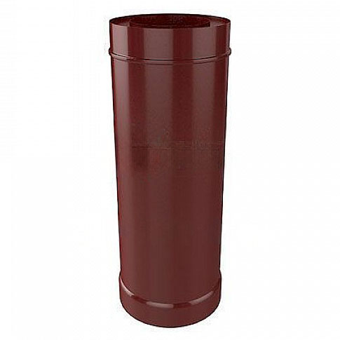   Труба-сэндвич Lava, 150/220, L=500, нерж. 439(0,5)/оцинк.(0,5) вишневый (3005)