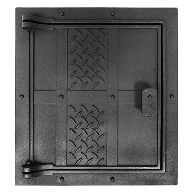   Дверка топочная Рубцовск уплотненная ДТУ-4Д \Лофт\ RLK 4019