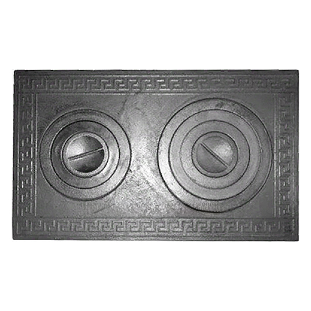   Плита 2х-конфорочная П2-5 760х455 мм (Бежецк)