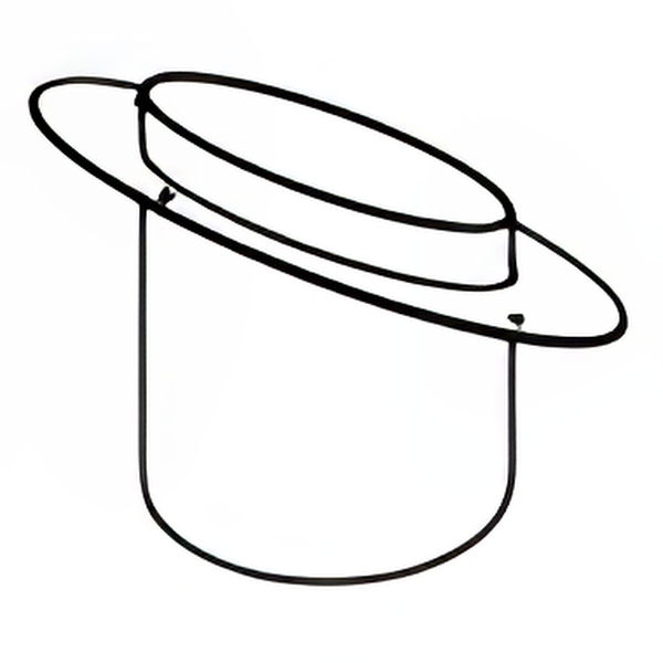   Наклонная потолочная пластина для камина Rocal Born