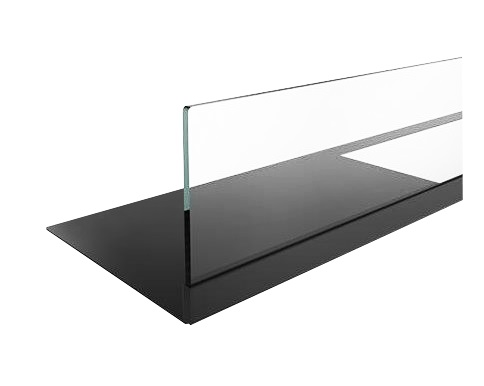   Стекло декоративное для биокаминов Zefire Sirius 1500, Elliot 1500 и Flagman 1300