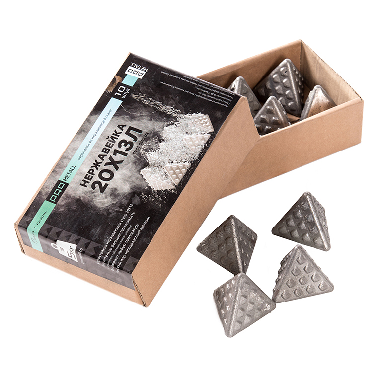   Пирамидки ПроМеталл из нержавеющей стали