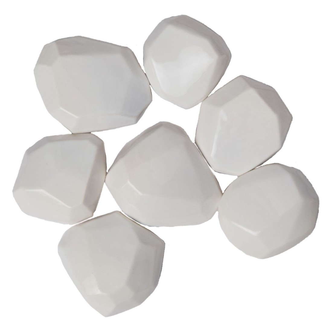   Декоративные керамические камни ZeFire кристалл(Цвет Медь)