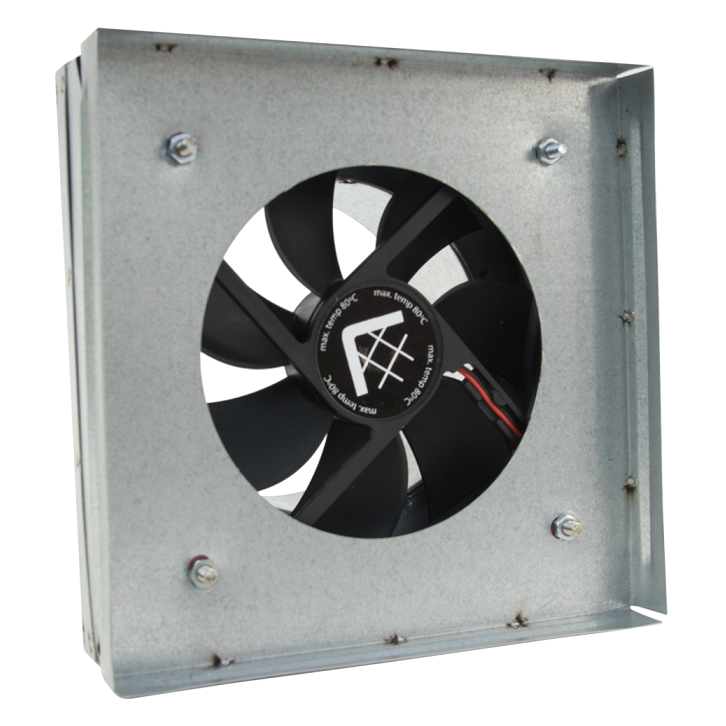   Вентилятор-переходник Kratki от трубы к решетке(С термостатом)