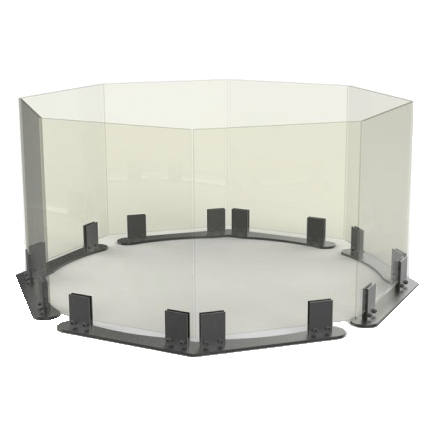   Комплект огнеупорных стекол OpenFire для моделей Seus, Sphere