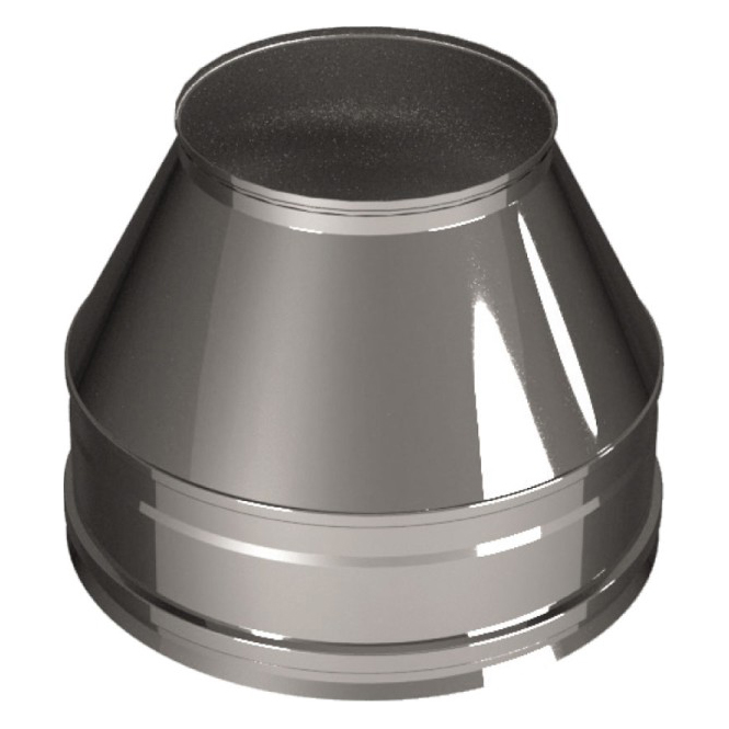   Конус Вулкан V50R (нержавейка, AISI 321/304/0,5мм)(Диаметр Ø 150/250 мм)