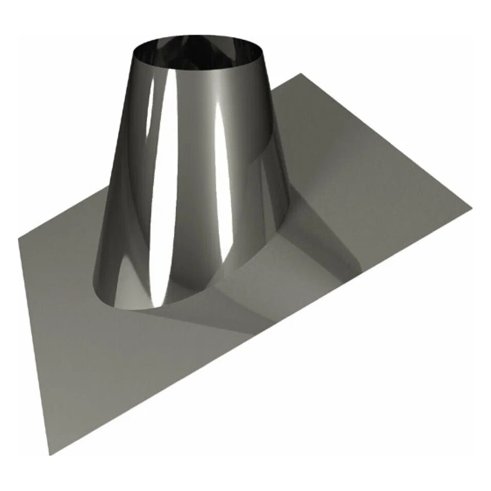   Кровельный элемент Вулкан V50R 0°-20° (нержавейка, AISI 304/0,5мм)(Диаметр Ø 200/300 мм)