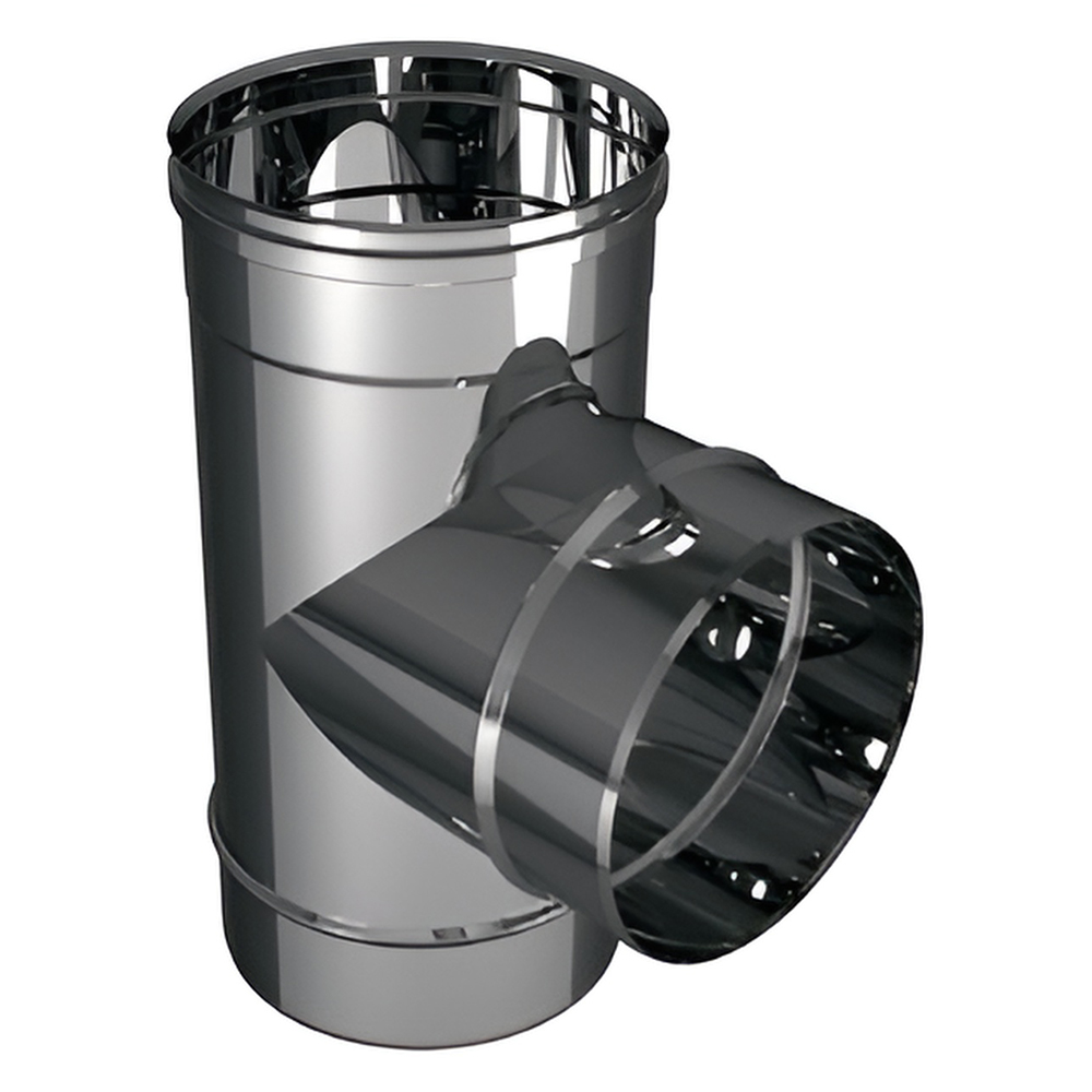   Тройник 90º Вулкан VHR (нержавейка, AISI 321/0,5мм)(Диаметр Ø 300 мм)