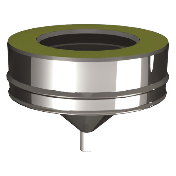   Конденсатосборник Вулкан V50R (нержавейка, AISI 321/304/0,5мм)(Диаметр Ø 115/210 мм)