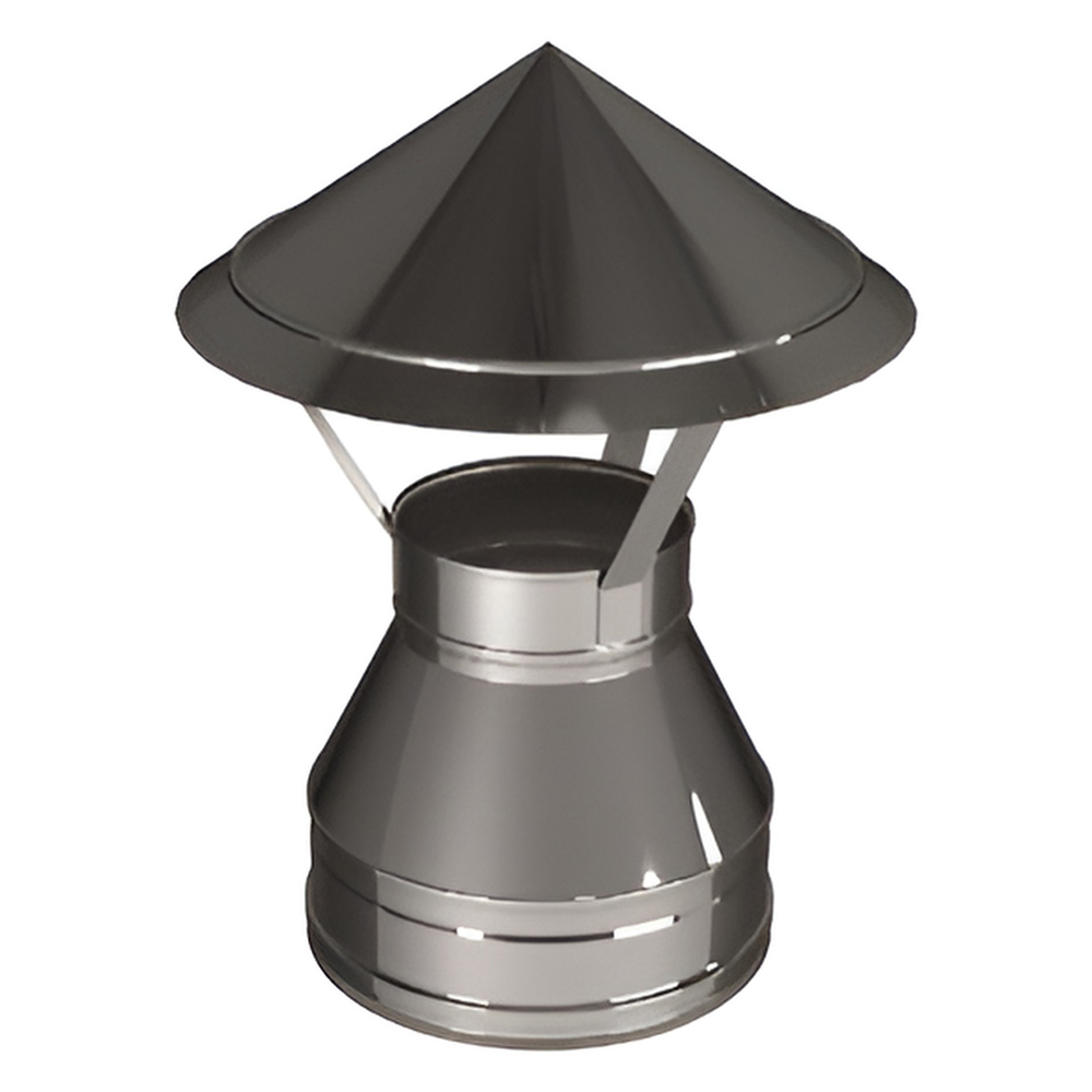   Зонт Вулкан V100R (нержавейка, AISI 321/304/0,5мм)(Ø 104/300 мм)