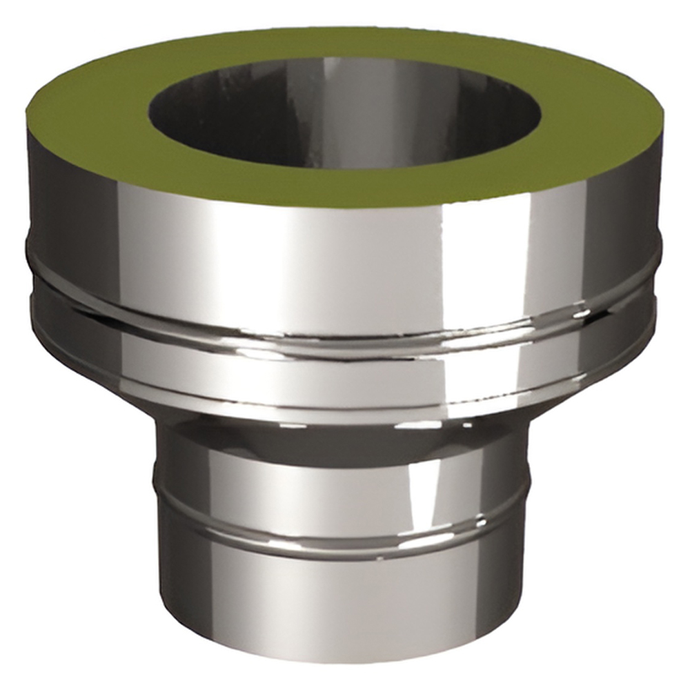   Переходник на конус Вулкан V100R Моно-Термо (нержавейка, AISI 321/304/0,5мм)(Ø 104/300 мм)