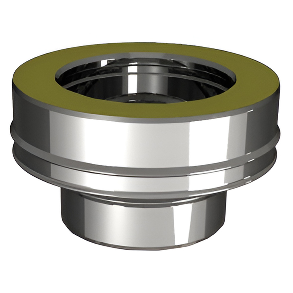   Переходник Вулкан V100R Моно-Термо (нержавейка, AISI 321/304/0,5мм)(Ø 130/330 мм)