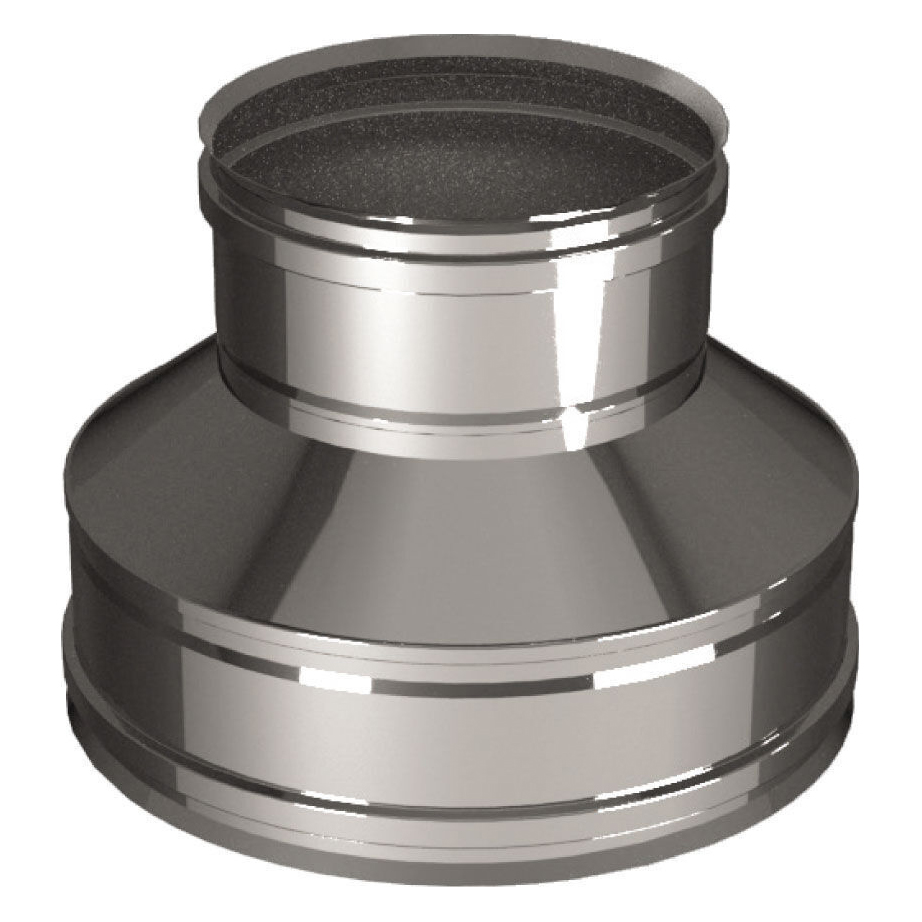   Переходник на конус термо-моно Вулкан V50R (нержавейка, AISI 321/304/0,5мм)(Диаметр Ø 180/280 мм)