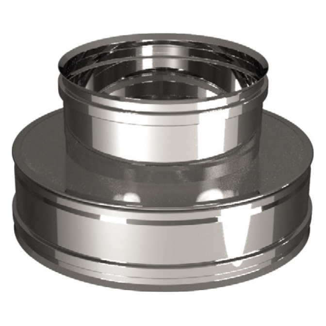   Переходник термо-моно Вулкан V50R (нержавейка, AISI 321/304/0,5мм)(Диаметр Ø 120/220мм)