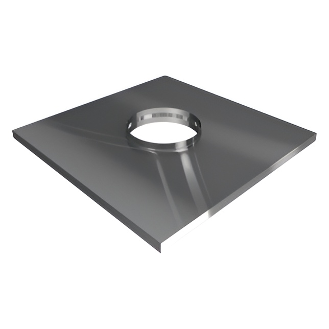   Фланец прямой Вулкан с изоляцией V50R (нержавейка, AISI 304/0,5мм)(Диаметр Ø 300/400 мм)