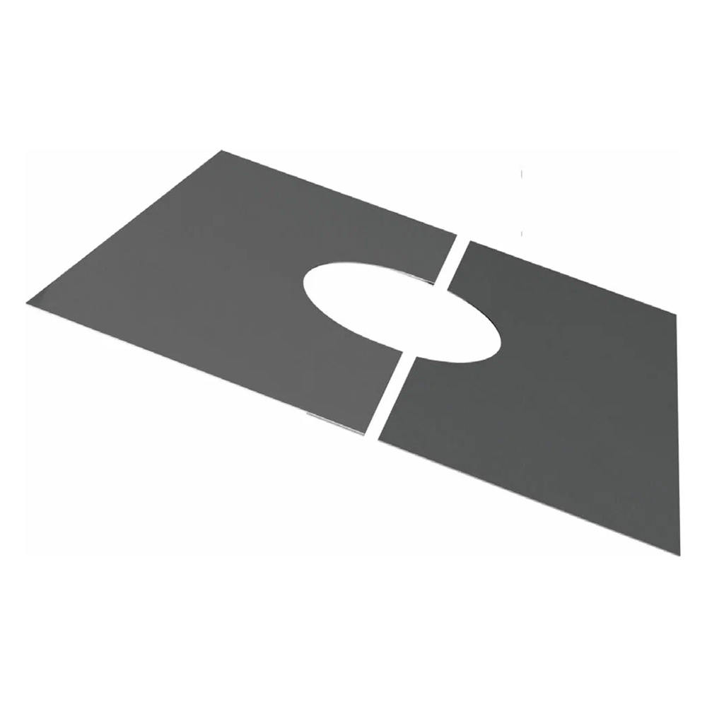   Фланец разрезной 33°-45° Вулкан без изоляции V50R (нержавейка, AISI 304/0,5мм)(Диаметр Ø 300/400 мм)