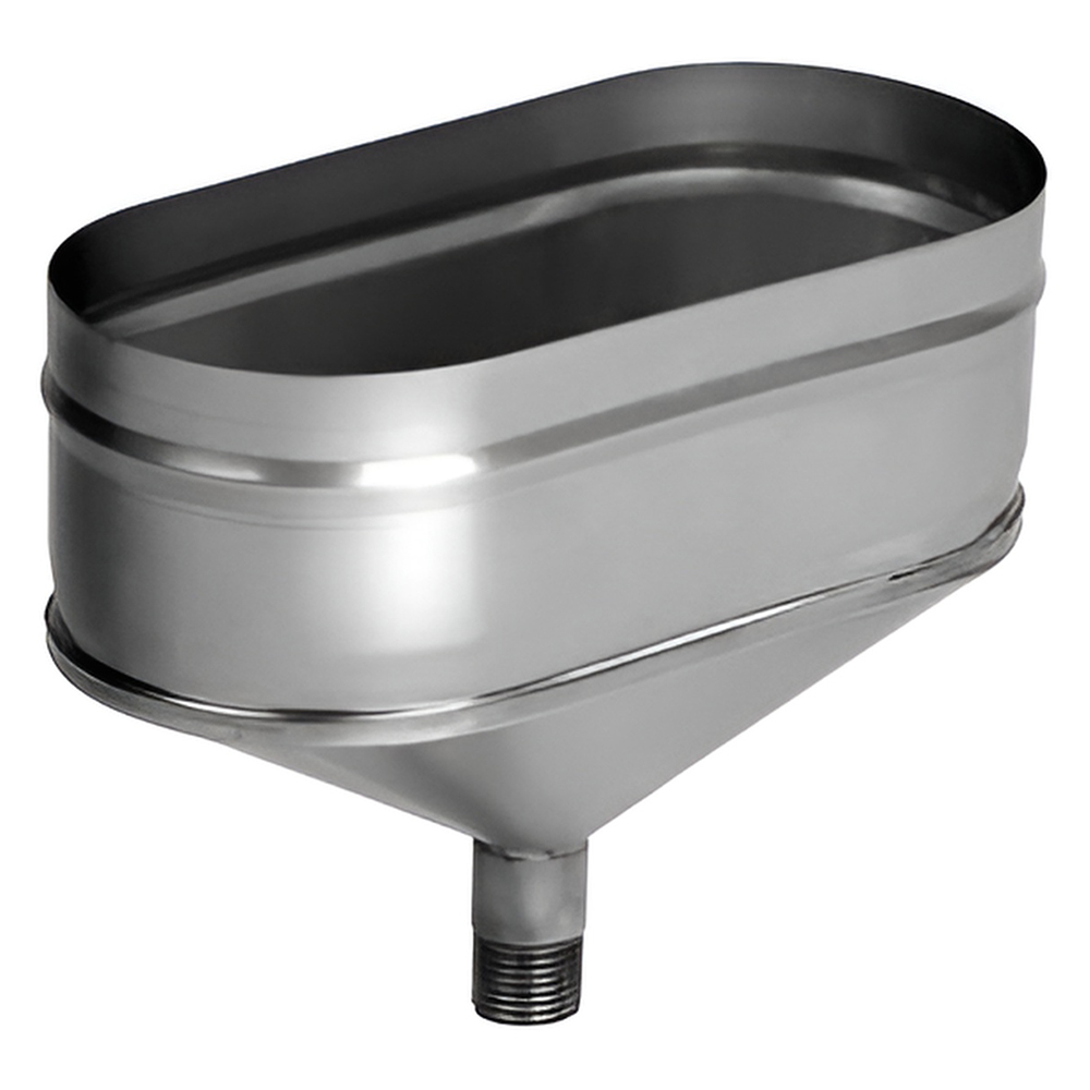   Конденсатосборник Вулкан VOR (нержавейка, AISI 321/0,5мм)(Ø 100/200 мм)