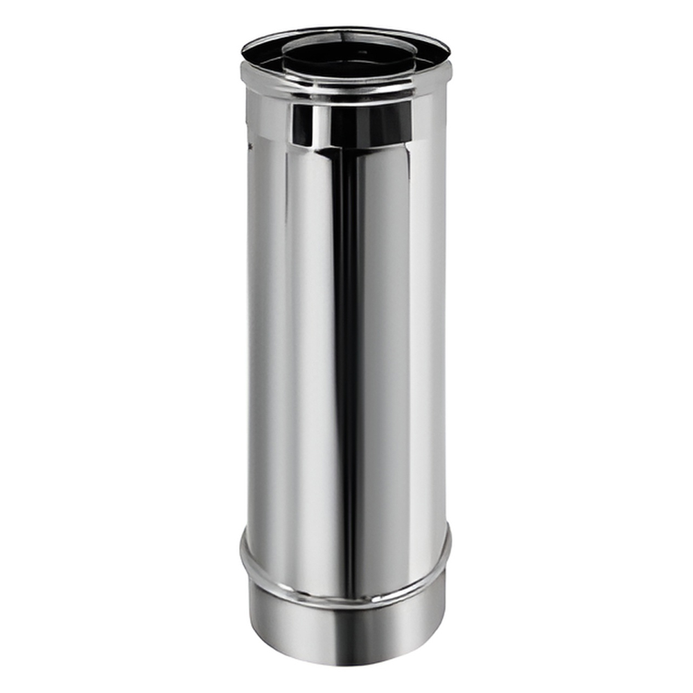   Труба Вулкан VCR L-500 мм коаксиальная (нержавейка, AISI 321/304/0,5мм)