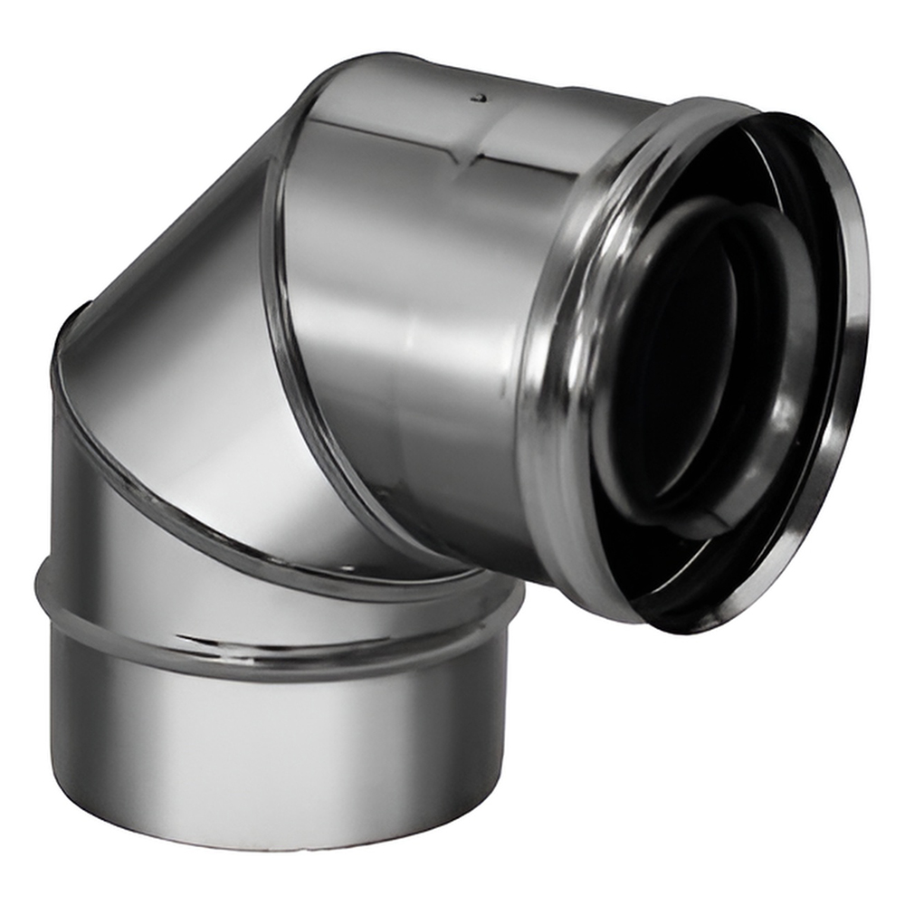   Отвод 90º Вулкан VCR (нержавейка, AISI 321/304/0,5мм)