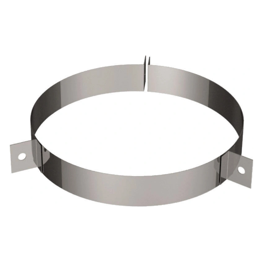   Хомут под растяжки Вулкан V50R (нержавейка, AISI 304/0,5мм)(Диаметр Ø 120/220 мм)
