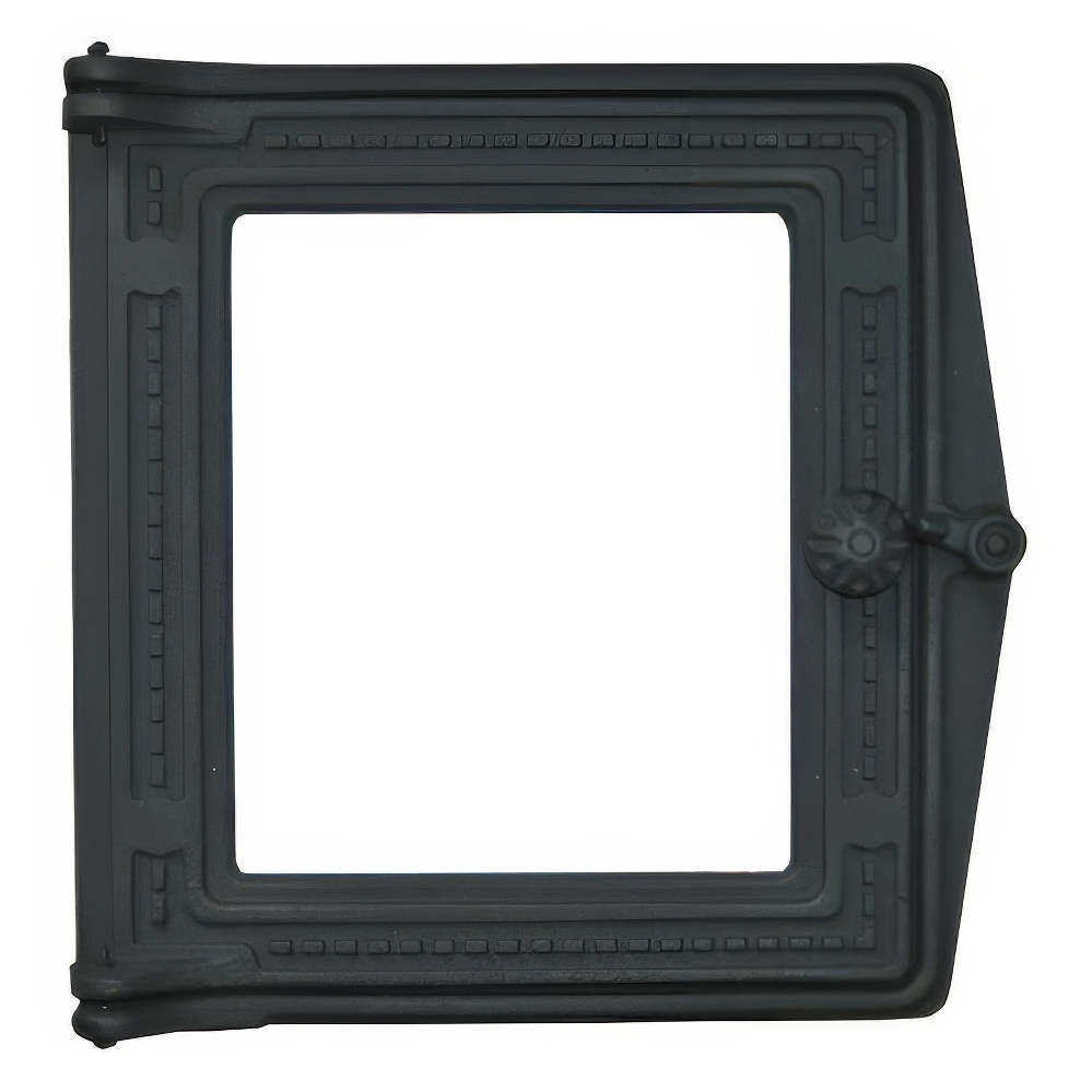   Топочная дверца Рубцовск ДТ-4С (Р) под стекло