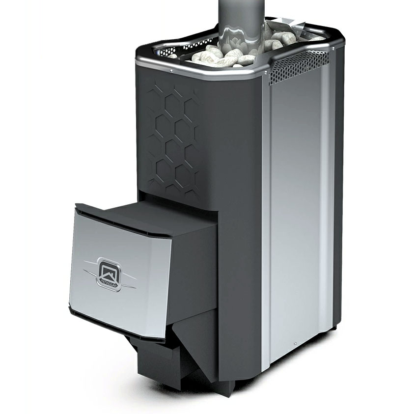   Дровяная печь для бани Теплодар Сахара-16 ЛКП Профи (2.0)