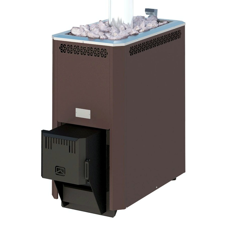   Дровяная печь для бани Теплодар Кузбасс-20 ТК (2018)