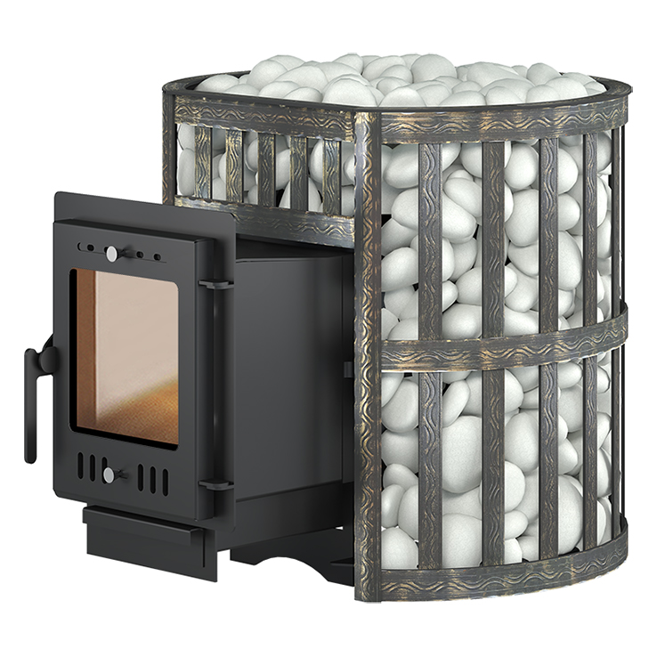   Дровяная печь для бани Etna (Этна) 24 (210) \М\ Ковка