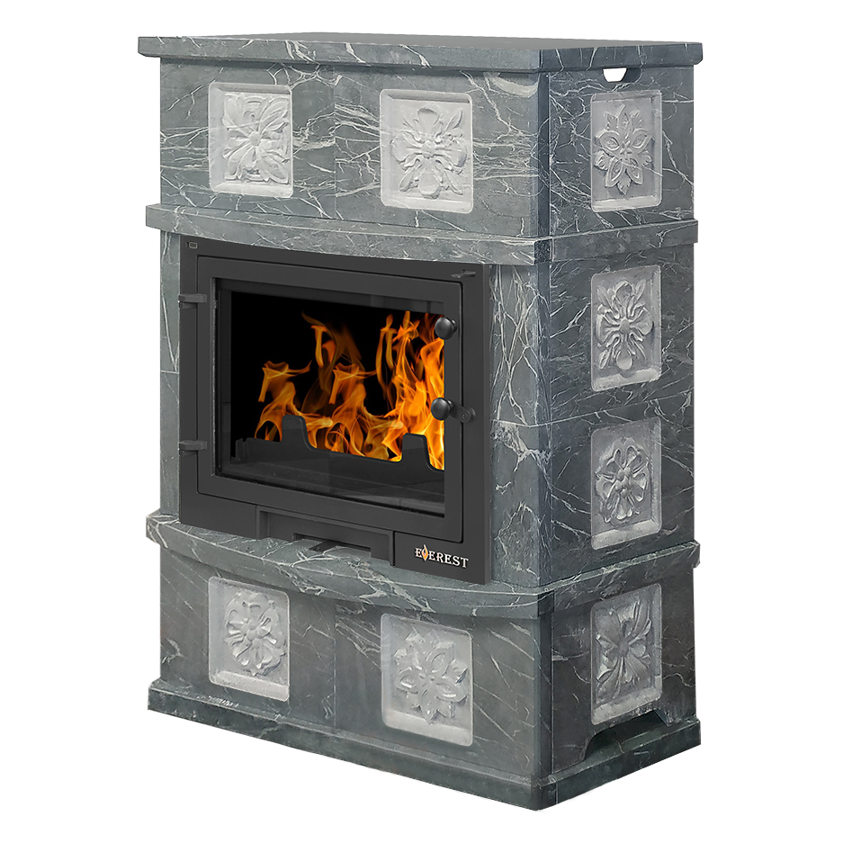 Печь-камин Эверест D10 «Пиллау» Н-1180 Талькохлорит