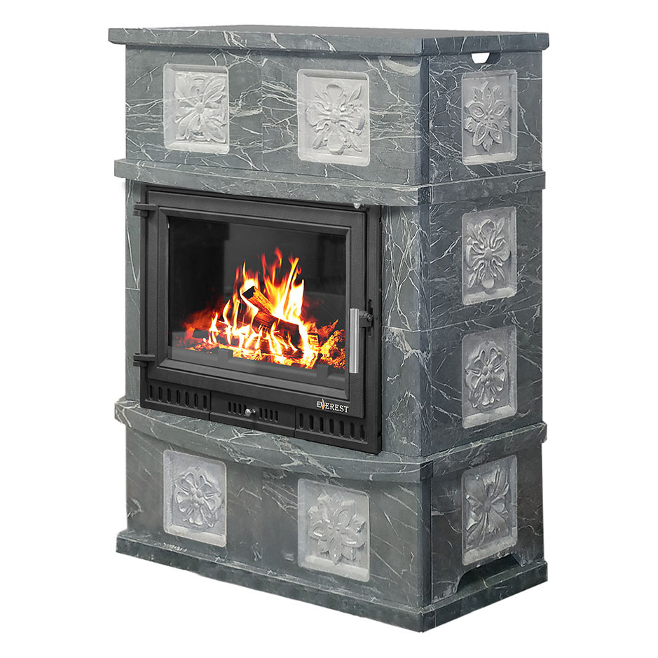 Печь-камин Эверест Z14 «Пиллау» Н-1180 Талькохлорит