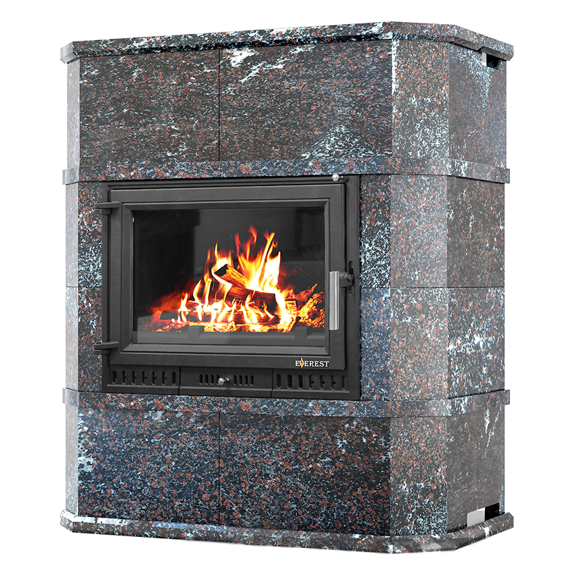 Печь-камин Эверест Z14 «Бран» Н-1180 (Амфиболит)