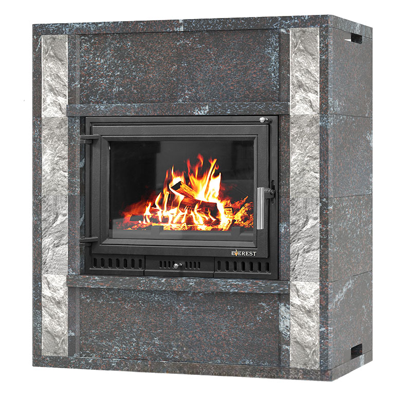 Печь-камин Эверест Z14 «Боярд» Н-1180 (Амфиболит)