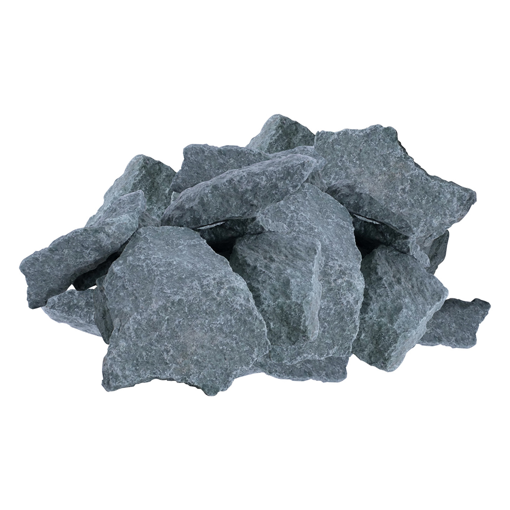   Камень для бани Жадеит колотый(мелкий (ведро 10 кг))