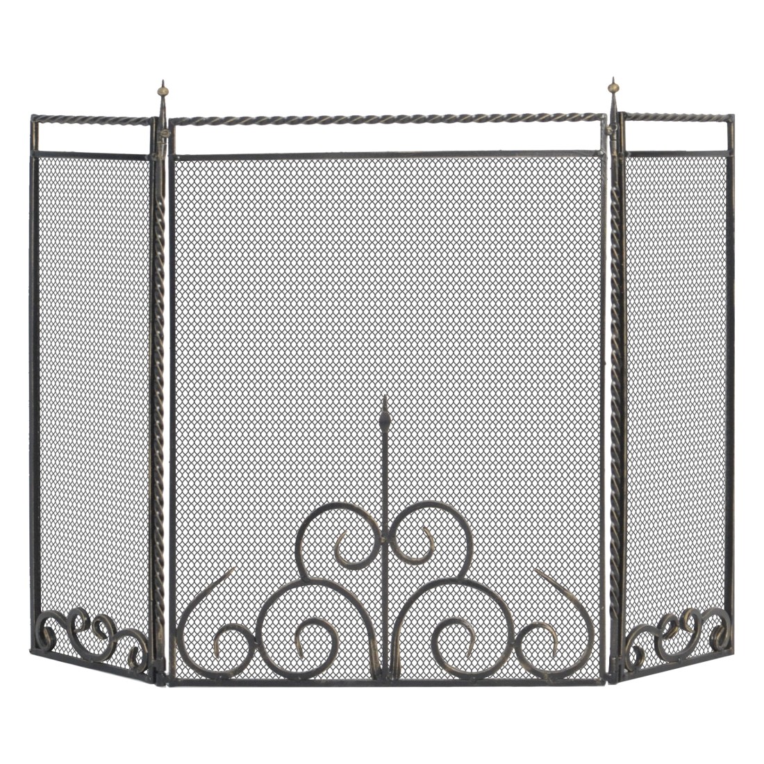 Экран каминный  Везувий С110 (С,S,Ч)(Цвет Бронзовый)