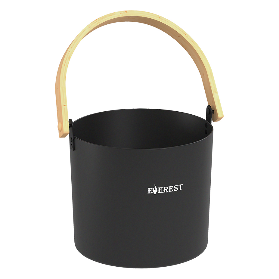   Ведро Эверест алюминий BLACK (TG-44)(5 л)