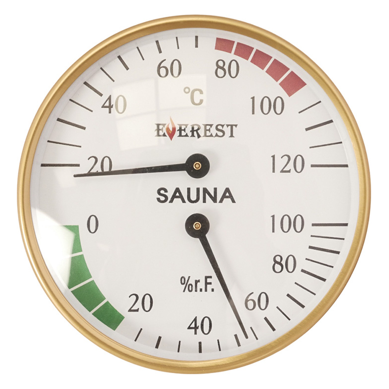   Термогигрометр Эверест круглый(? 10 см (TG-33))