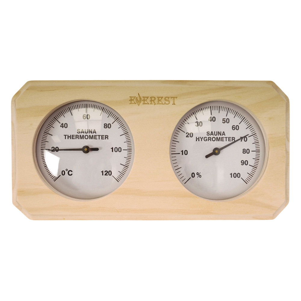   Термогигрометр Эверест горизонтальный(Сосна (TG-11))