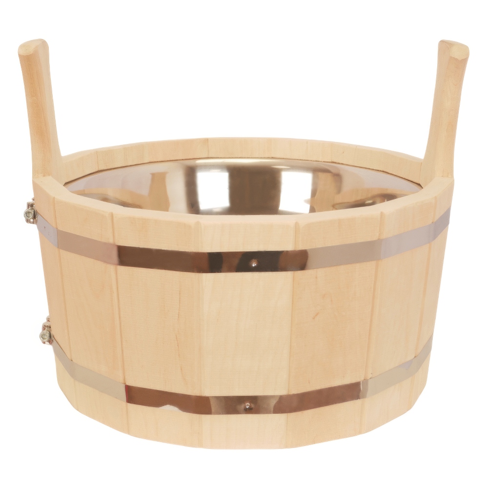   Шайка с нерж. вставкой ОЛЬХА(ШДН-12 (12 литров))