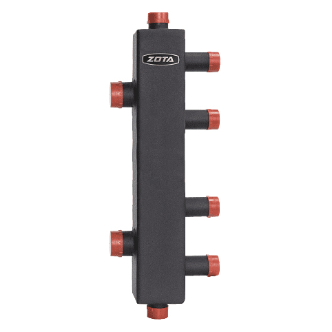   Гидроразделитель ZOTA универсальный, 2 контура, до 50 кВт