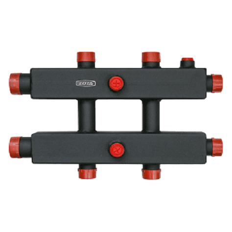   Гидравлический коллектор Zota горизонтальный, 3 контура