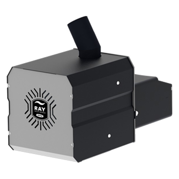   Пеллетная горелка приставная ZOTA \Ray\ 25(Горелка+ПУ+механизм подачи+бункер 200)