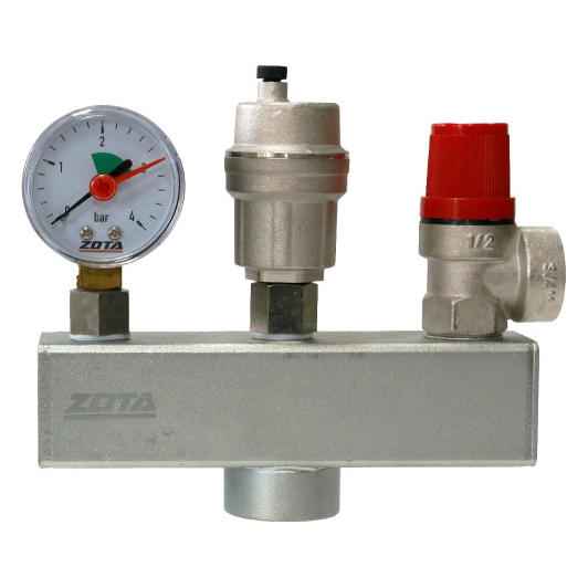   Группа безопасности котла Zota 1\ 3 bar(Никель)