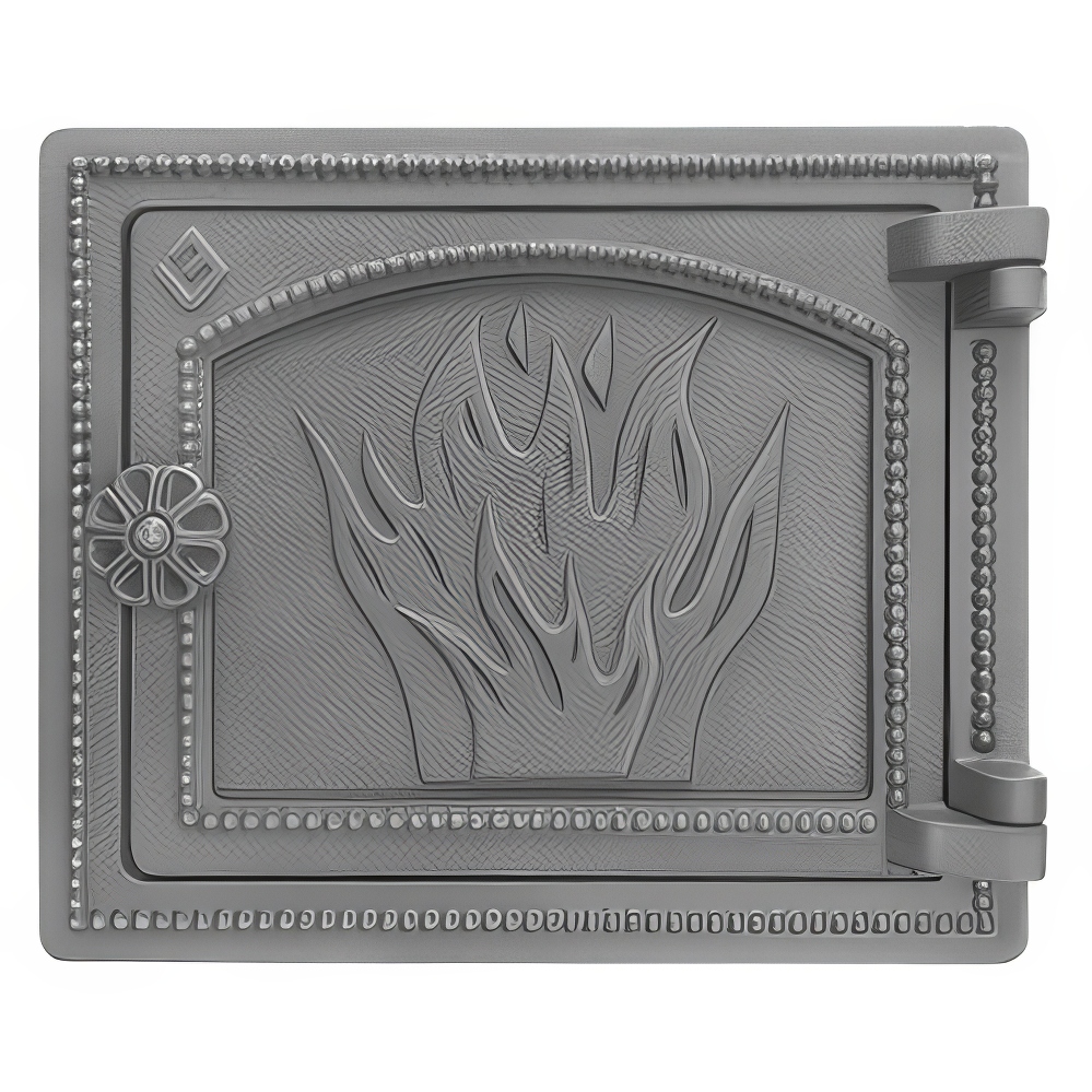   Печная дверца Везувий ДТ-3 (не крашенная)